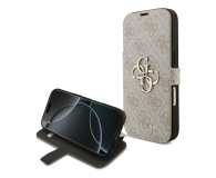 Guess Book 4G Metal Logo do iPhone 17 Pro różowy - 1365522 - zdjęcie 1